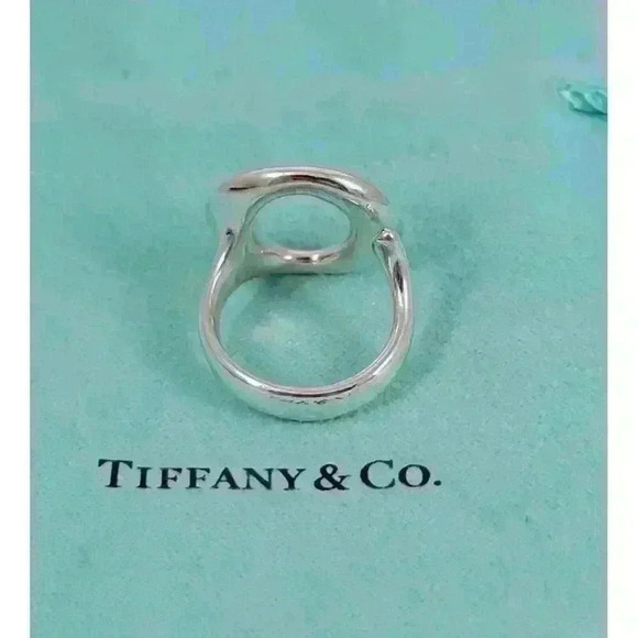 Tiffany & Co Sterling Silver Elsa Peretti Sevillana Ring Size 5.25 - Picture 4 of 10